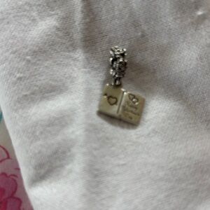 Silver Heart Charm Be my Valentine locket